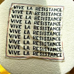 Clare V Scarf Vive Le Resistance